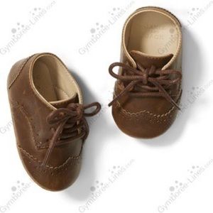 Janie And Jack BABY WINGTIP CRIB SHOE